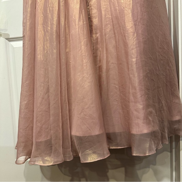 MAC DUGGAL | IRIDESCENT ONE SHOULDER ROSETTE BALL GOWN #49252 - Picture 11 of 14